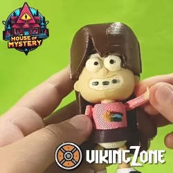 Mabell Piny 3D: the articulated doll from Gravity Falls