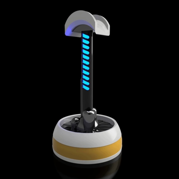 Fallout Institute Headphone Stand-1