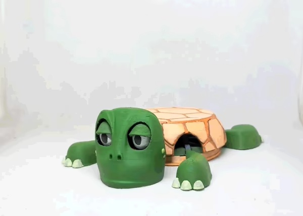 Turtle cup holder  (No Supports needed)-3