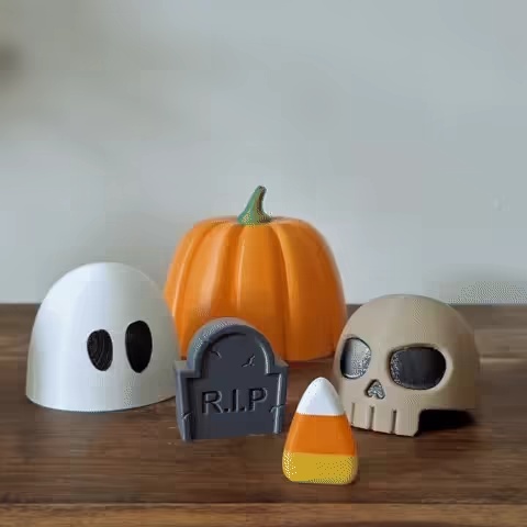 Bambola Matrioska di Halloween
