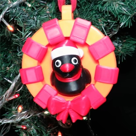 PINGU FAN ART CHRISTMAS BALL
