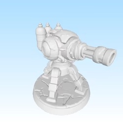 futuristic turret plasma tabletop skirmish game