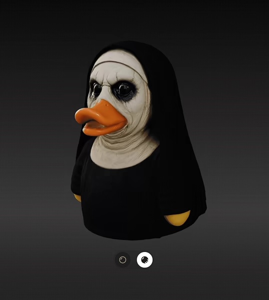 The Nun Duck Halloween