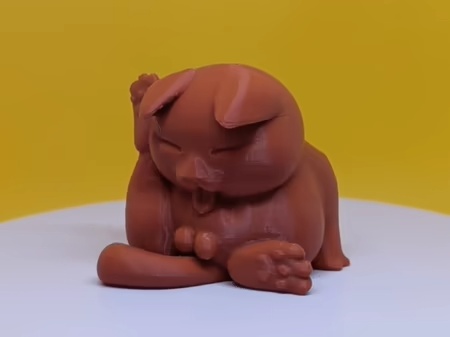 Licking Balls Cat-1