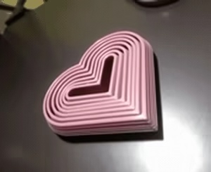 ❤️   Corazón antiestrés – Ilusión óptica - libre para vender