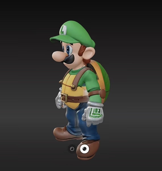 Luigi - Ninja Turtle Style