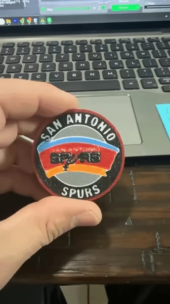 San Antonio Spurs Backpack Clip