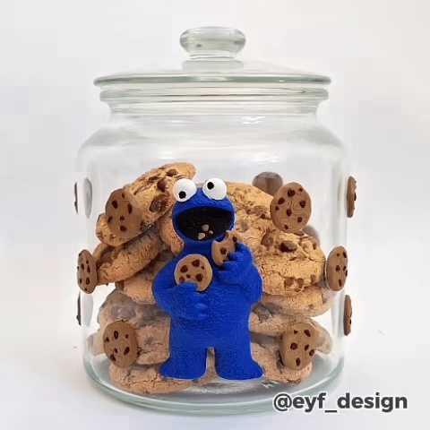 Cookie Monster Cookie Jar-0