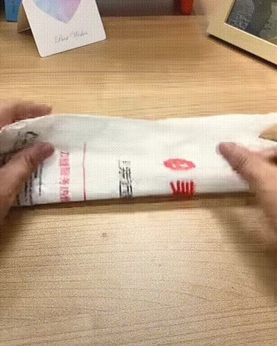 Plastic bag roller - with choice of icons