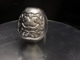 Biting Skull Ring-0