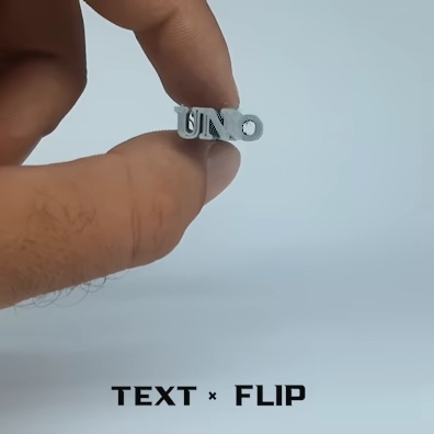 Text Flip: Numbers 1-10 Italian