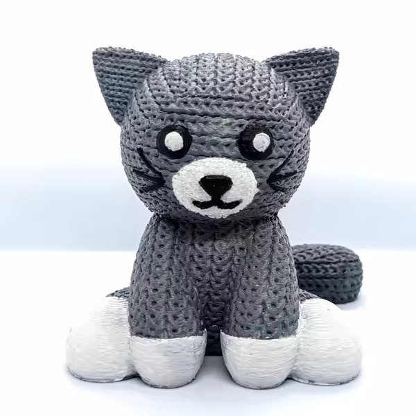 Chat tricoté (mignon)-0