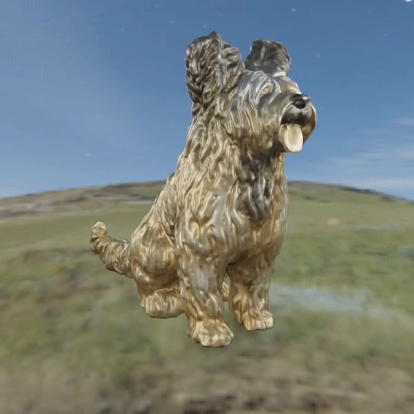 Dog Biard berger de brie