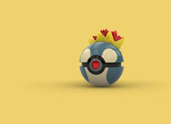 Pokeball 155 Cyndaquil