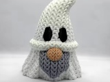 Knitted Ghost Gnome-0