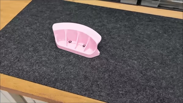 Soporte para mangueras o cables con imán o para atornillar, ¡ingenioso!