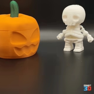 3D Printable Skull Boy-1