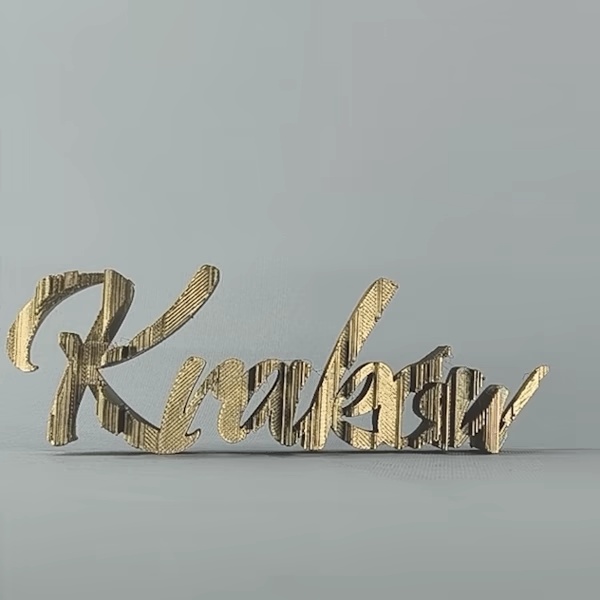 Text Flip - Krakow
