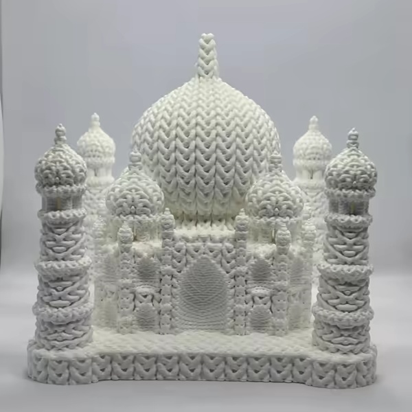 Knitted Taj Mahal