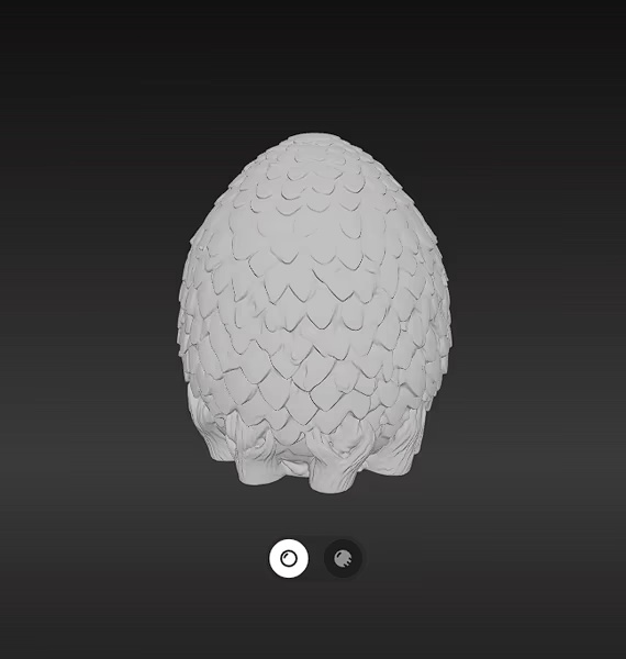 Oeuf de Dragon - Game Of Thrones-1