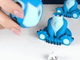 Clicker de Stitch, Juguete 3D de Figura Clicky (Fan-Art de Lilo y Stitch)-2
