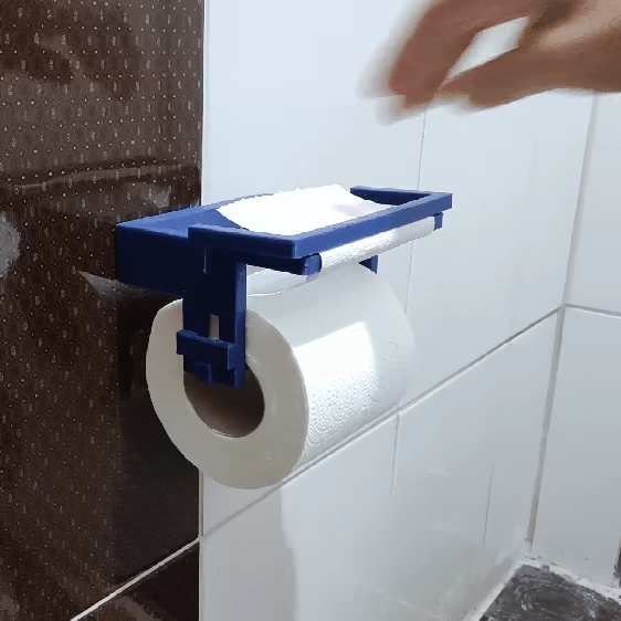 PRACTICAL TOILET PAPER HOLDER-0