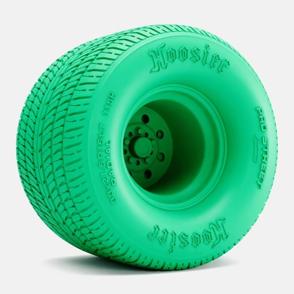 Roue Weld Draglite 15x15, Pneu Hoosier Pro Street
