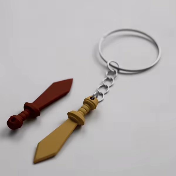 Miniature Sword Keychain | Warrior's Blade-0
