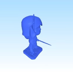 Funko fanart style Jeanne  d'arc Joan of arc