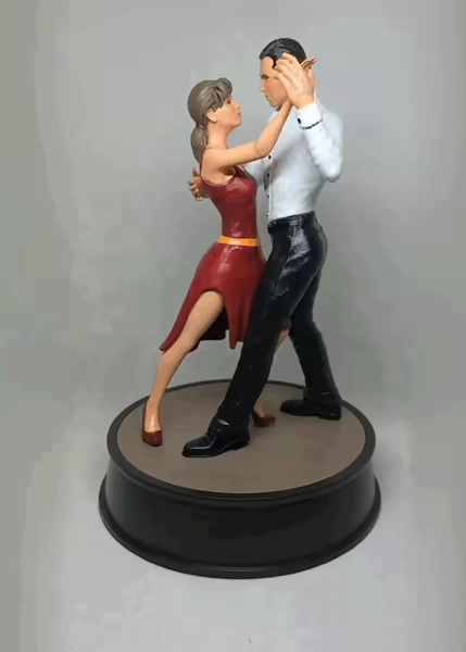 Tango-Tänzer Statue