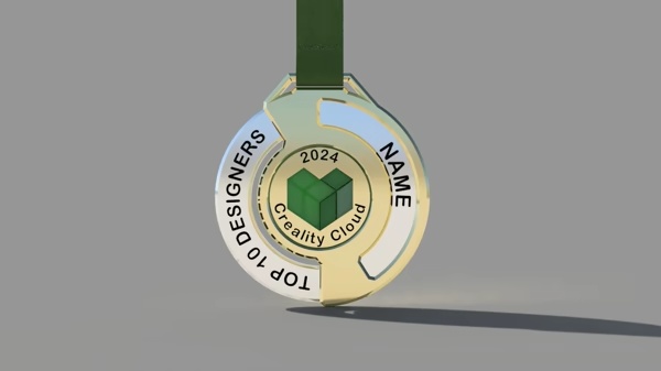 Top Designers Creality Cloud Medal