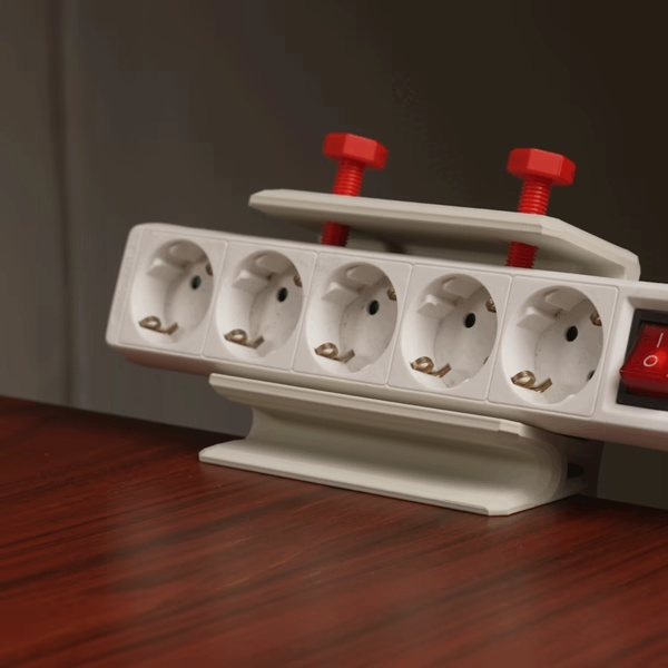Supporto per ciabatta, Supporto universale per prese multiple-4