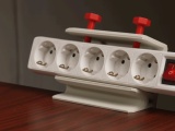 Power strip holder, Universal multiple plug holder-4