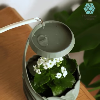 Vaso per Piante "CloudDrop" | Vaso per Piante STL per Stampa 3D