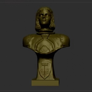 Buste de Jeanne d'Arc - Joan of arc bust