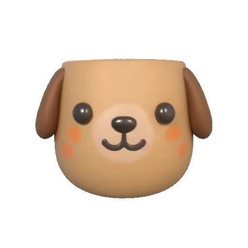 Dog planter pot - Maceta perrito-1