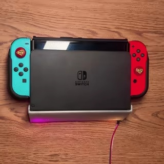 MW Nintendo Switch OLED Dock Wall Mounted Modular Holder