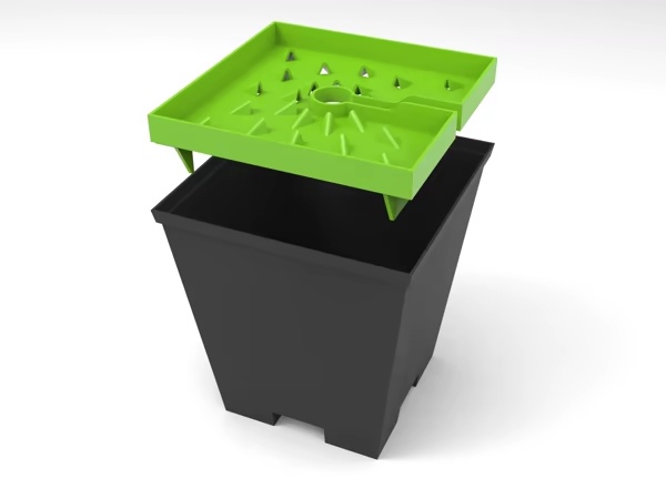 Hydroponic Rockwool Dripper Lid (Drip cap)