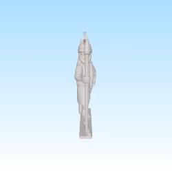 Hoplite  greek temple statue