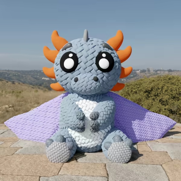 Woven cute Dragon