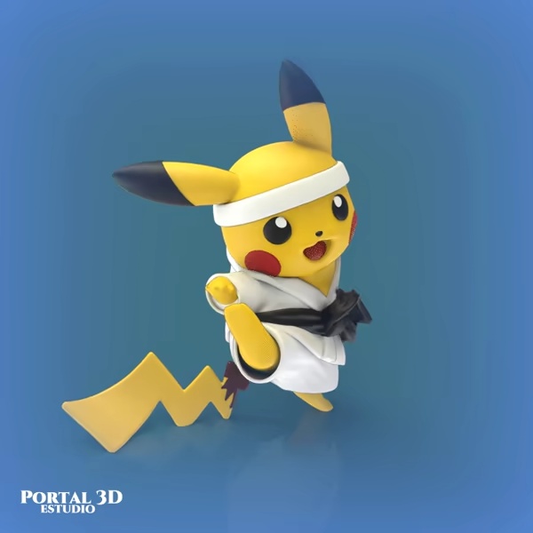 KARATEKA PIKACHU-7