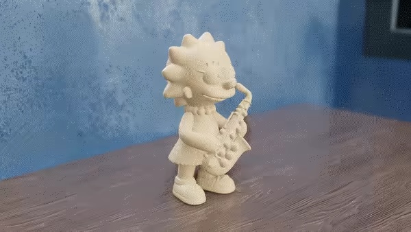 Plush Lisa Simpson-0