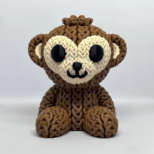 Knitted Monkey