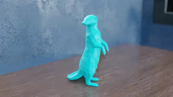 Low Poly Mongoose