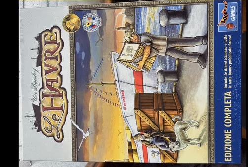 Le Havre Board game organizer Sleeved Version