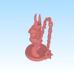 Chaos warrior with fail D&D DSA Heroquest warhammer