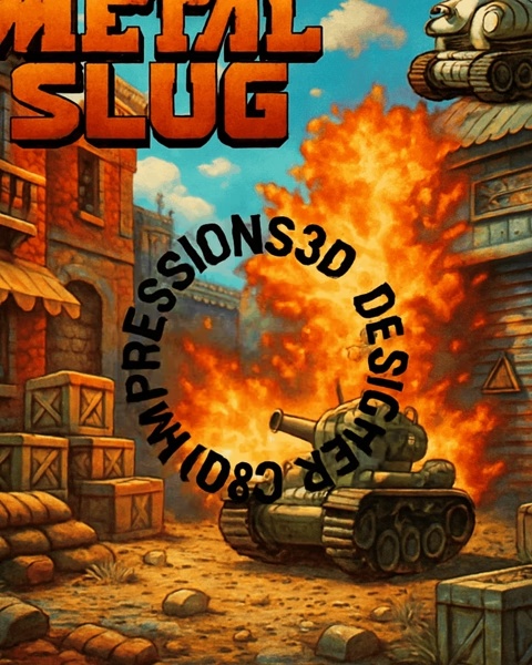 Tanque Version 2 Metal Slug-5