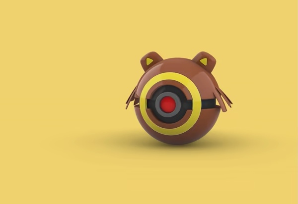 Pokeball 217 Ursaring