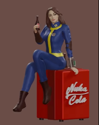 Lucy MacLean Fallout FanArt-0