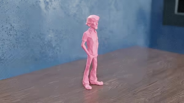 ローポリ シャギー